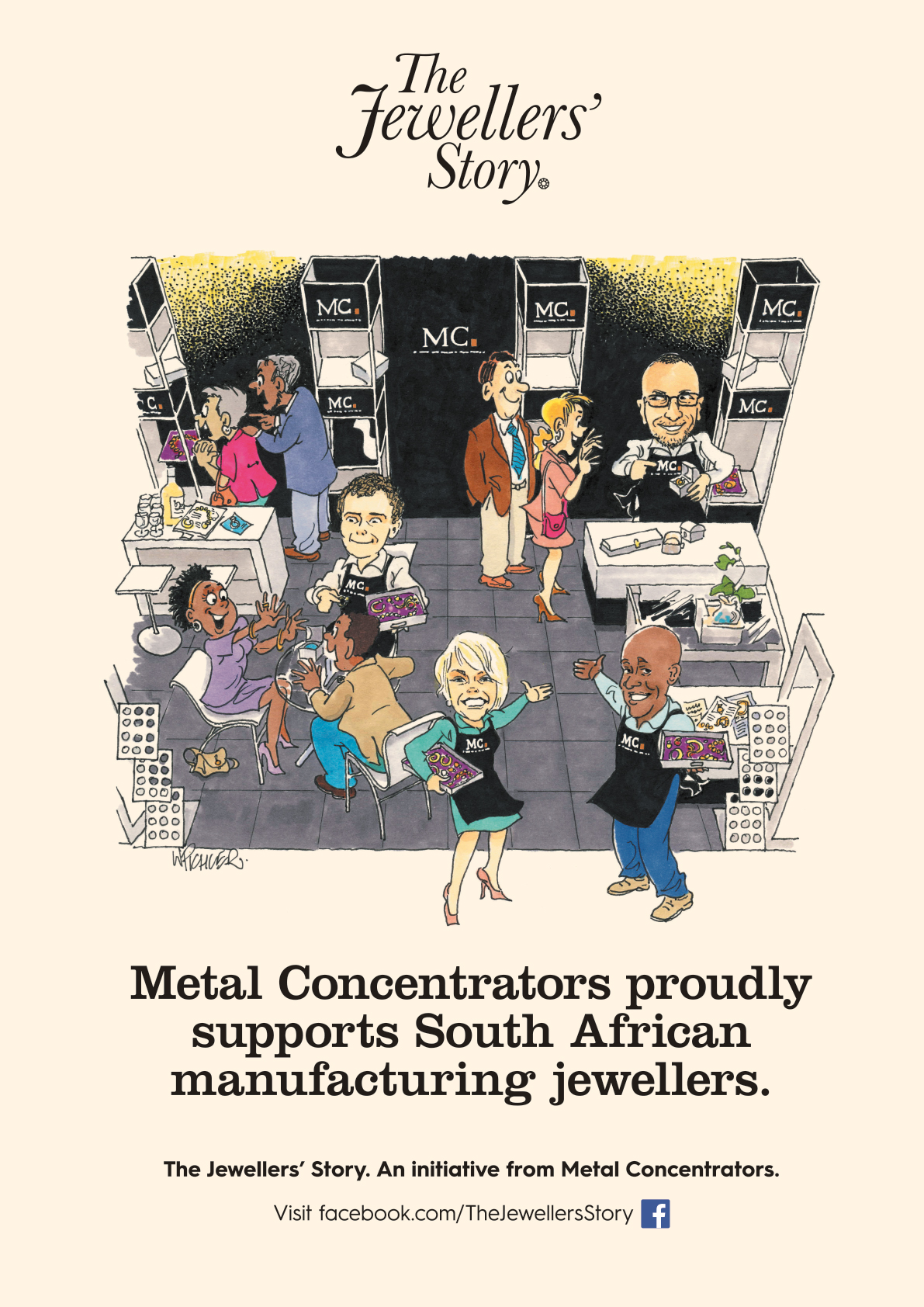 Metal Concentrators proudly supports South African manufacturing jewellers